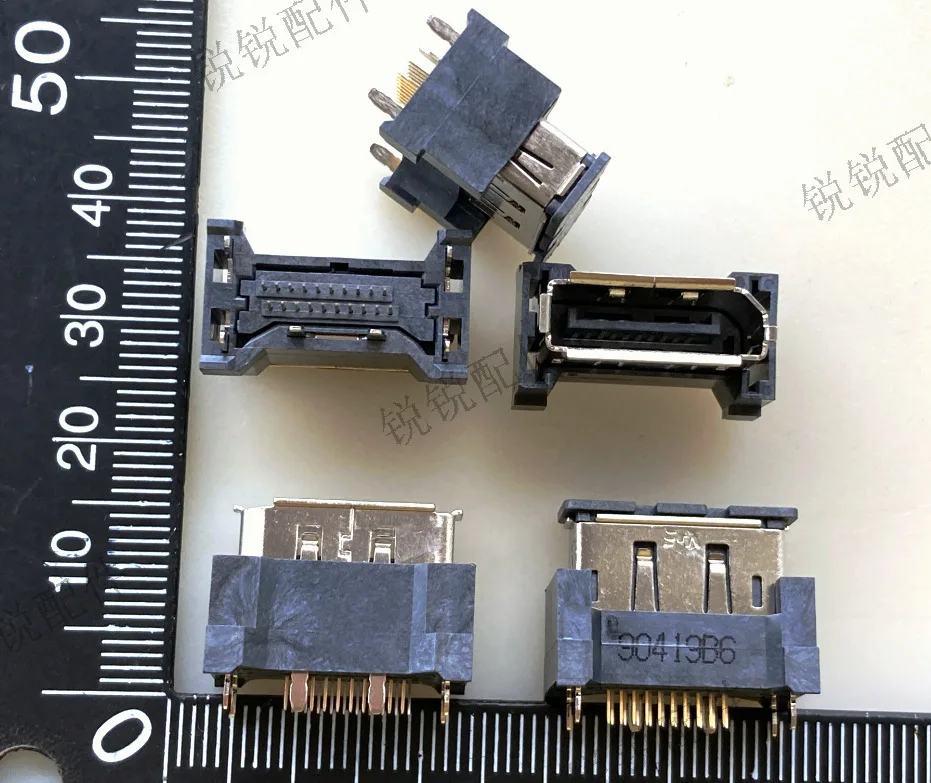 For vertical, in-line Displayport female seat DP female seat 20P gold plated high definition interface HDMI socket
