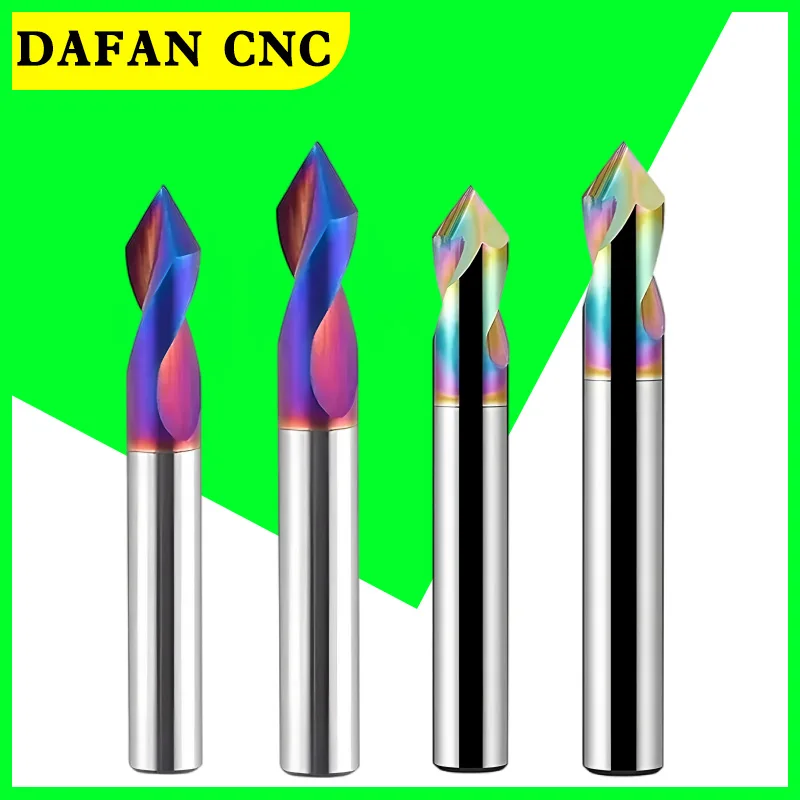 

60/90/120° Spot Drill, 1-20mm for Hard Steel/Aluminum, Precision Hole Making, Professional Tool for CNC Machining