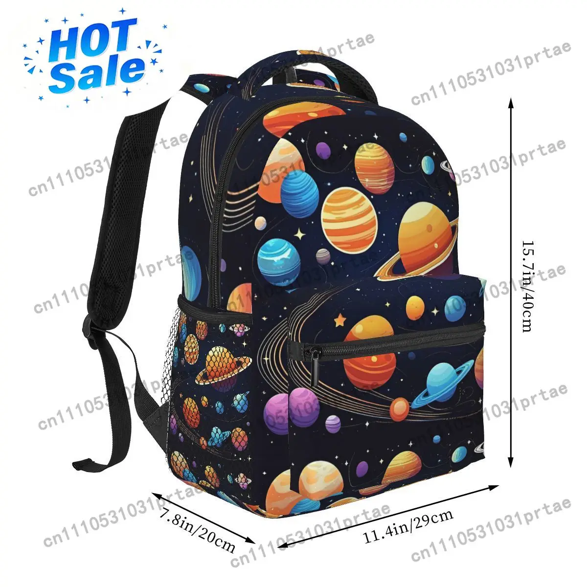 Solar System Space Planets Universe Backpacks Boys Girls Students School Bags Cartoon Travel Rucksack Shoulder Bag