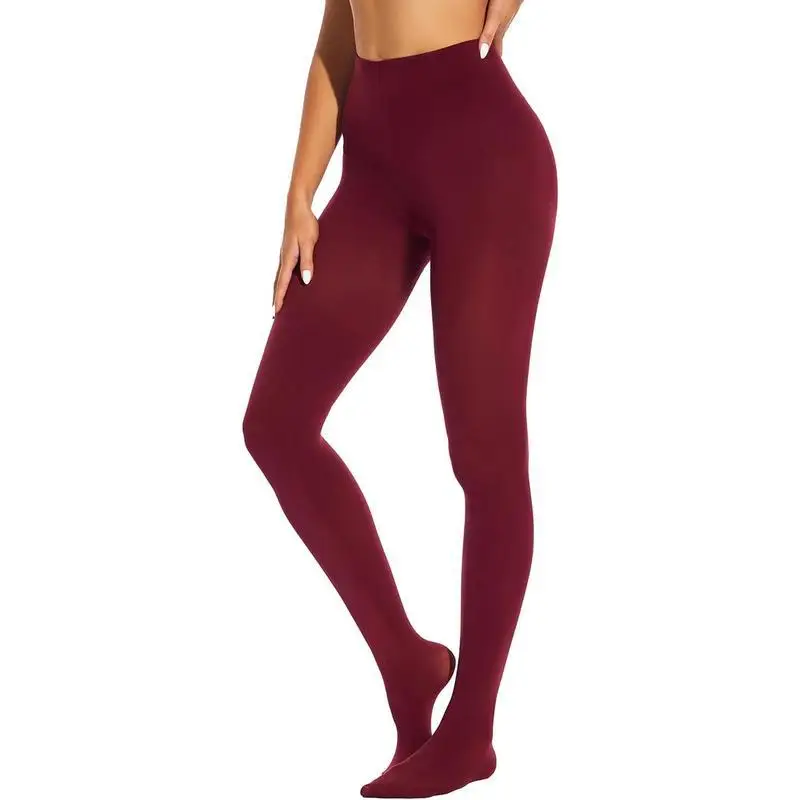 

Z044 Women's Soft Semi-Transparent Tight Pants High Waist Straight Leg Clean Fit Neutral Other Material High Quali Casual ...