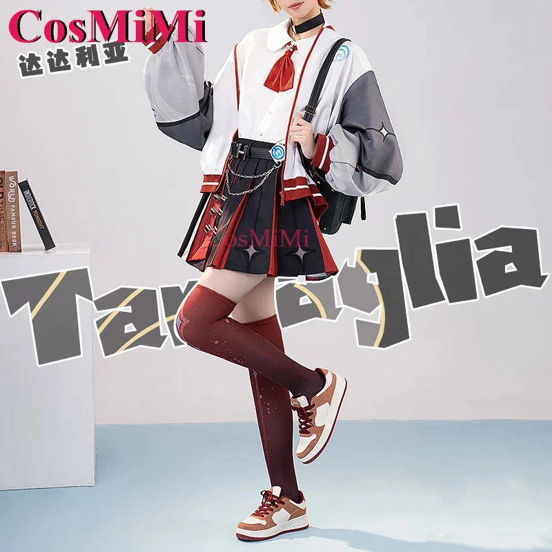 

CosMiMi Tartaglia Cosplay Game Genshin Impact Costume Derivative Product Preppy Style Coat Daily Outfit Party Role Play Clothing