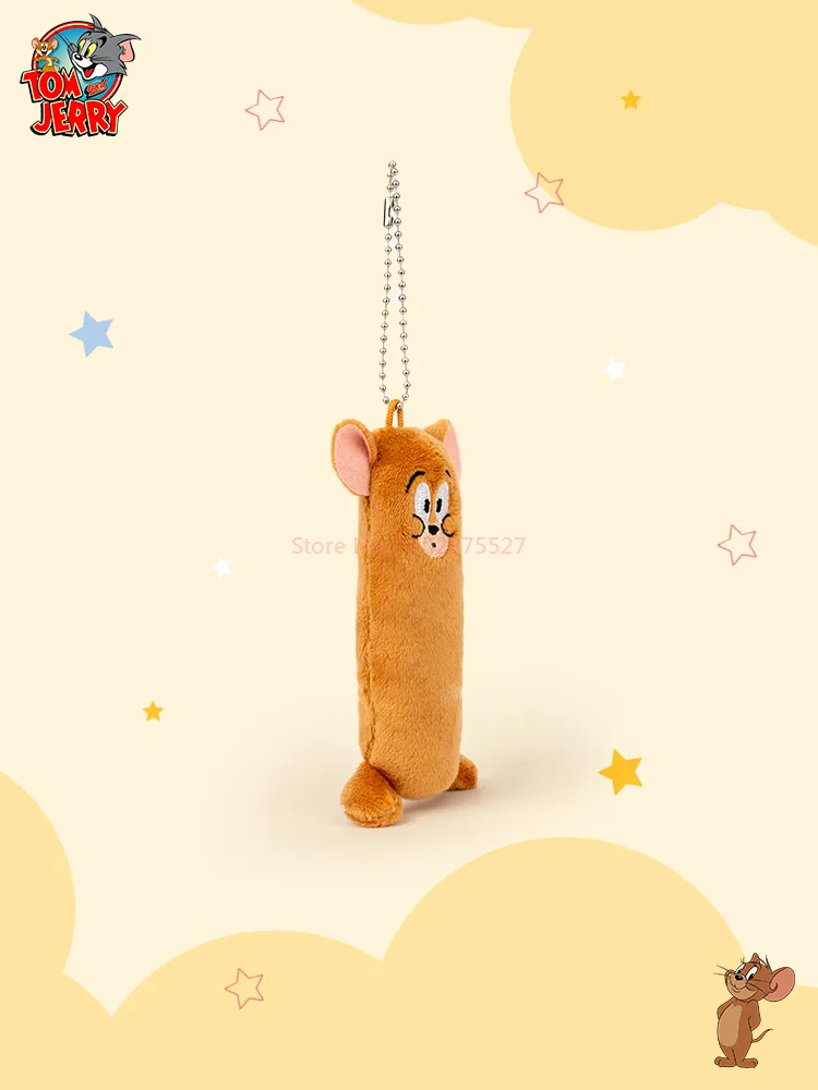 Genuine Tom And Jerry Funny Toys Shape-Shifting Doll Tom Pendant Student Bag Cute Jerry Keychain Creative Birthday Gift