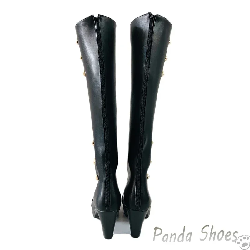 Zapatos de Cosplay de Anime Seraph of The End Mikaela, juego de Anime Cos, disfraz de cómic, zapatos de utilería para fiesta de Halloween