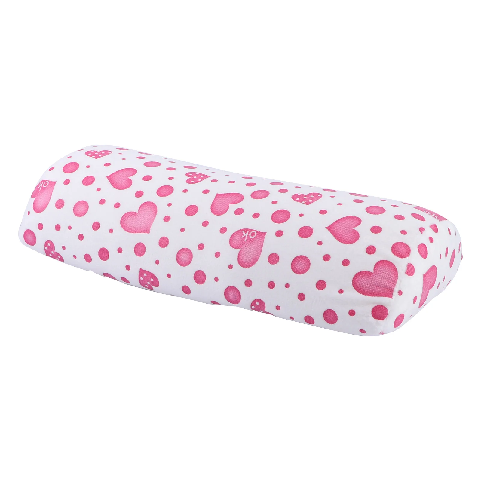 Heart Towel Hand Pillow Nail Salon Supplies Accessory Mat Manicure Tools Rest Coral Fleece