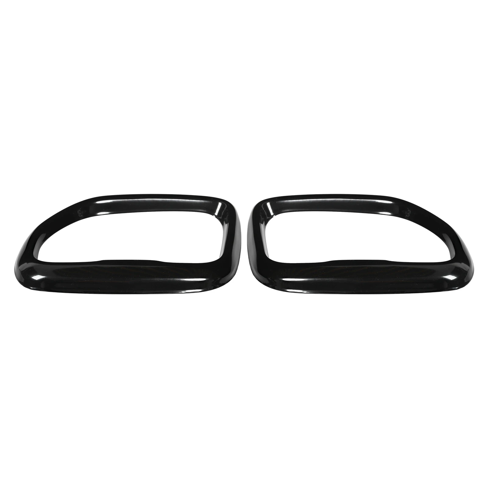 

Tail Throat Cover Stainless Steel Simple Paste Installation Tail Exhaust Pipe Cover for Car Modification for X3 M40I 2018‑2021