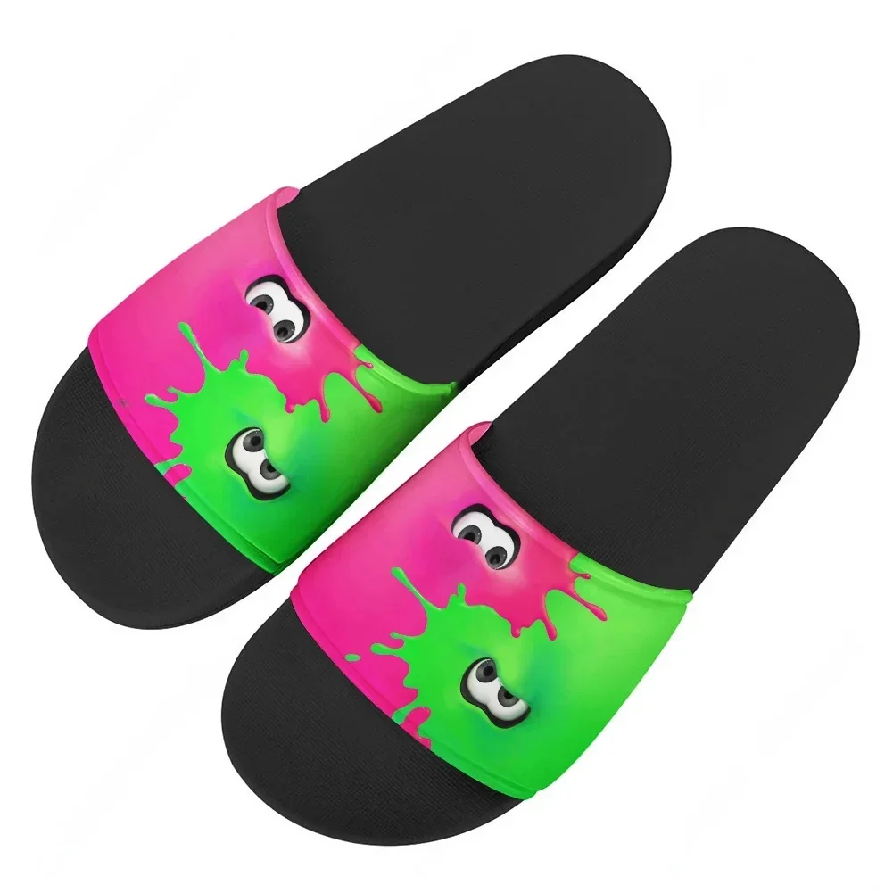 Splatoons Sandals Home Slippers Water Shoes Men Women Teenagers Children Sandal Bathroom Beach Pool Custom Made Summer Slipper view 2