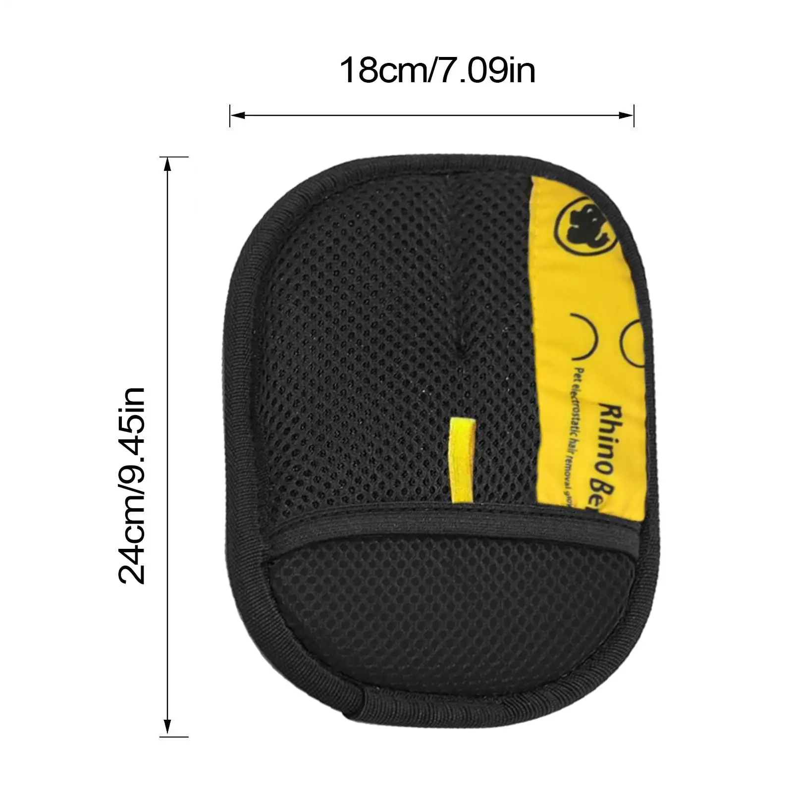 Pet Hair Remover Gloves Double Sided Cat Grooming Gloves Efficient Reusable Shedding Mitt Grooming Brush for Bed Sheet Kitten - Image 6