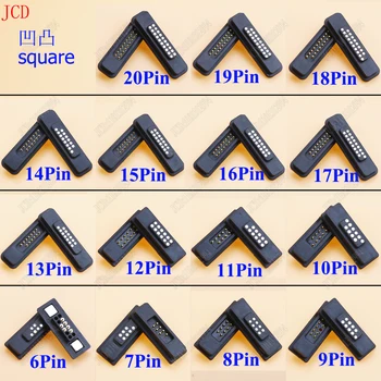 1คู่13Pin 14Pin 15P 16P 17Pin ขั้วต่อขา Pogo แม่เหล็ก20Pin 19Pin กันน้ำ2A สปริงโหลดไฟฟ้ากระแสตรงสำหรับผู้ชายและผู้หญิง