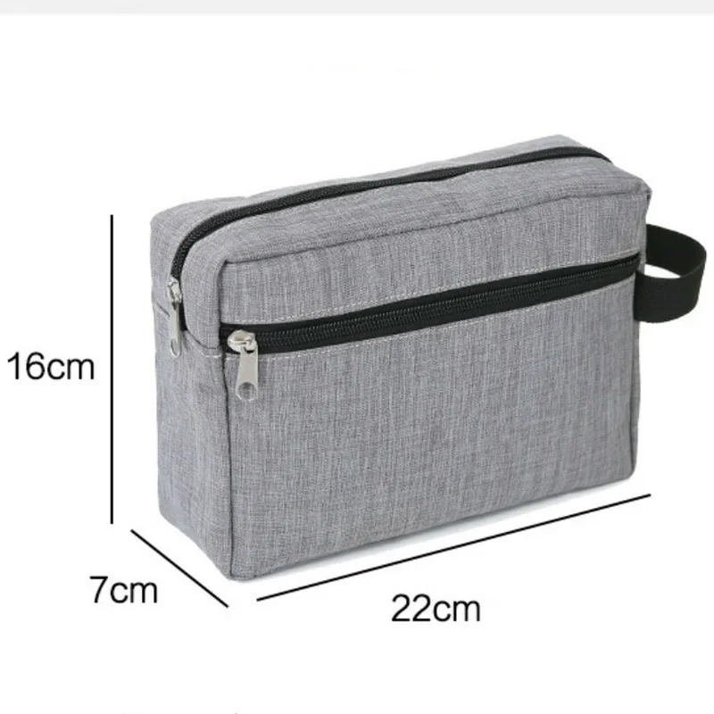 Tragbare Aufbewahrungstaschen für Herren, Kulturbeutel, Rasiersack, Kulturbeutel, Reisetasche, Kosmetiktasche für Damen, Make-up-Tasche, Organizer – Detail 1