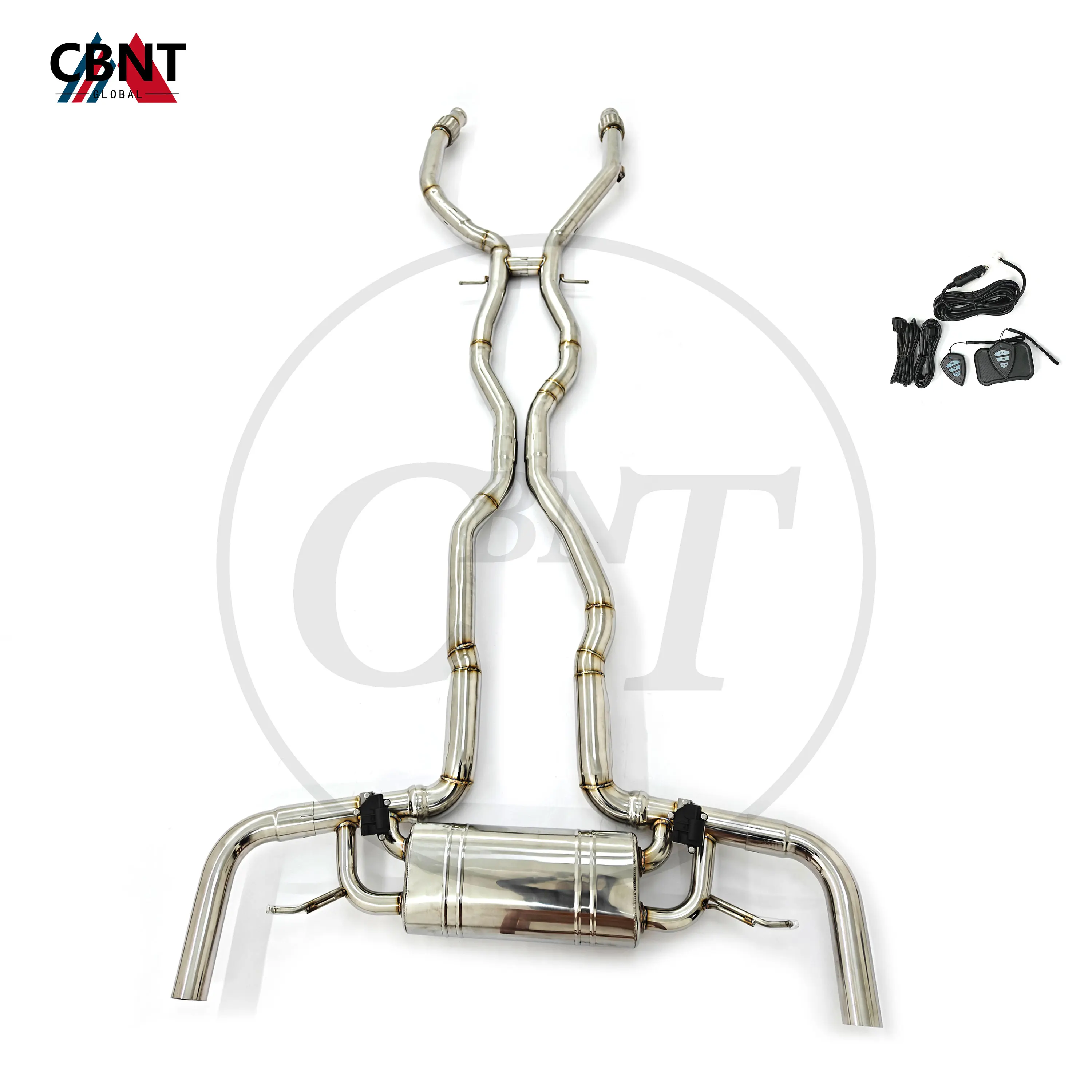 

CBNT Valvetronic Exhaust Catback Performance for Mercedes Benz AMG GLE63 4.0T 2019-2023 Exhaust Systems with Valve Muffler