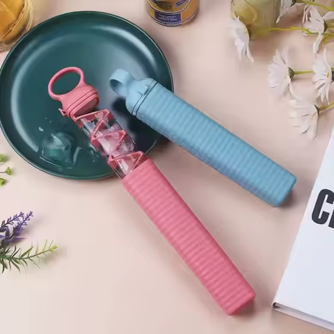 Food Grade Silicone 10 Grid Ice Cube Mold Easy Pull Out Release For Home Kitchen Bar Party Drinks Freezing Ice Cube Mold