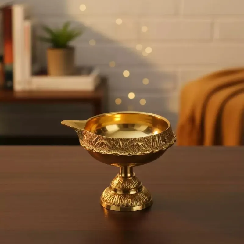 Copper lamps, brass Buddha lamps, oil lamps, , various styles at home  1pcs
