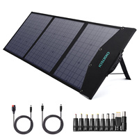 Choetech SC008 Solar Foldable Charger 120W DC / USB-C / 2x USB-A-Black
