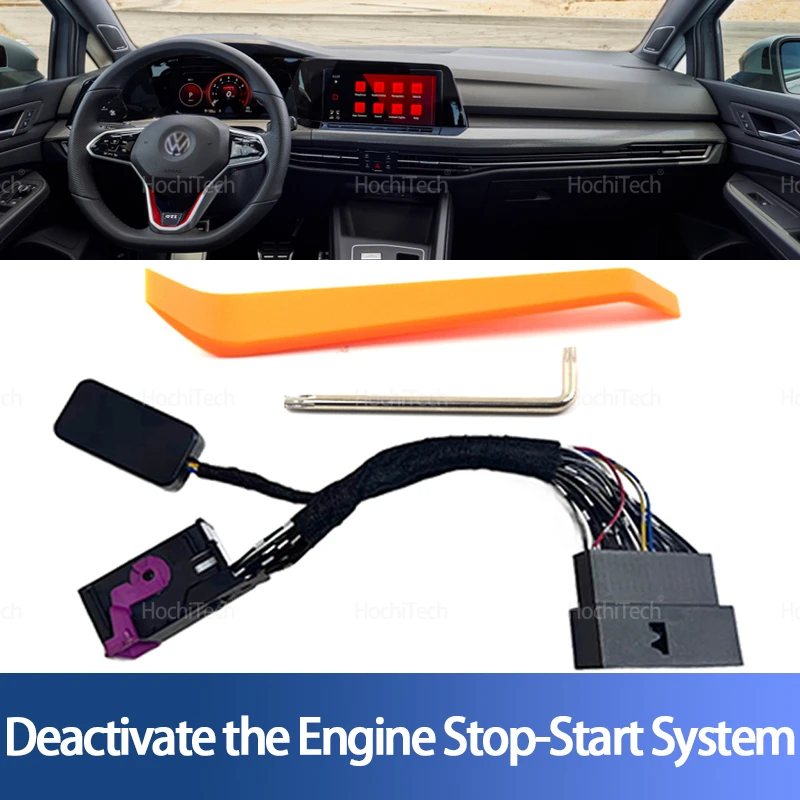 

Automatic Stop Start Engine System Off Device Sensor Plug Stop Cancel Cable Memory Mode for Volkswagen Golf MK8 Golf8 2020-2023