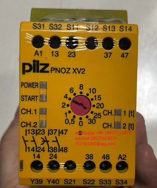 FOR Pilz 774500 Safety Relay PNOZ XV2 30/24VDC New 1 PIECE