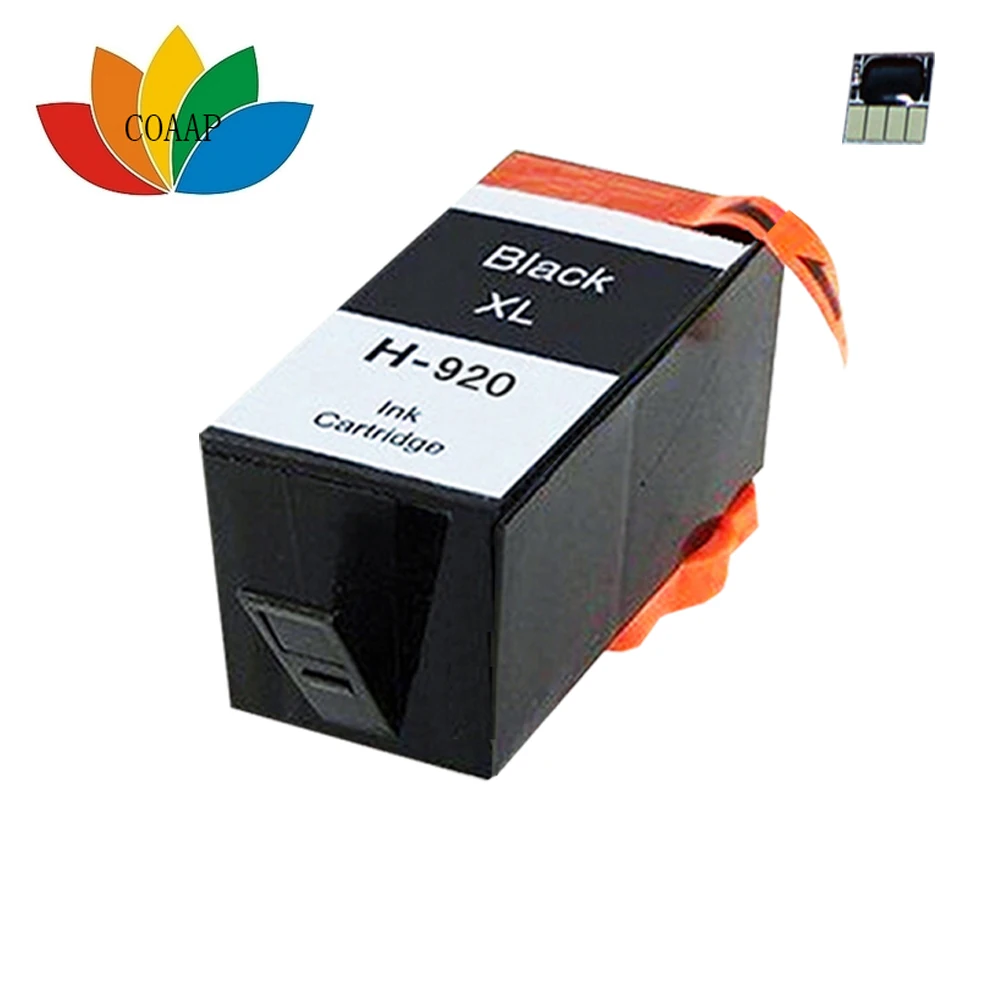 5 Pack Compatible Ink Cartridge for HP 920XL BK C M Y for HP920 Officejet 6500 6500se Wide Wireless All-In-One Printer