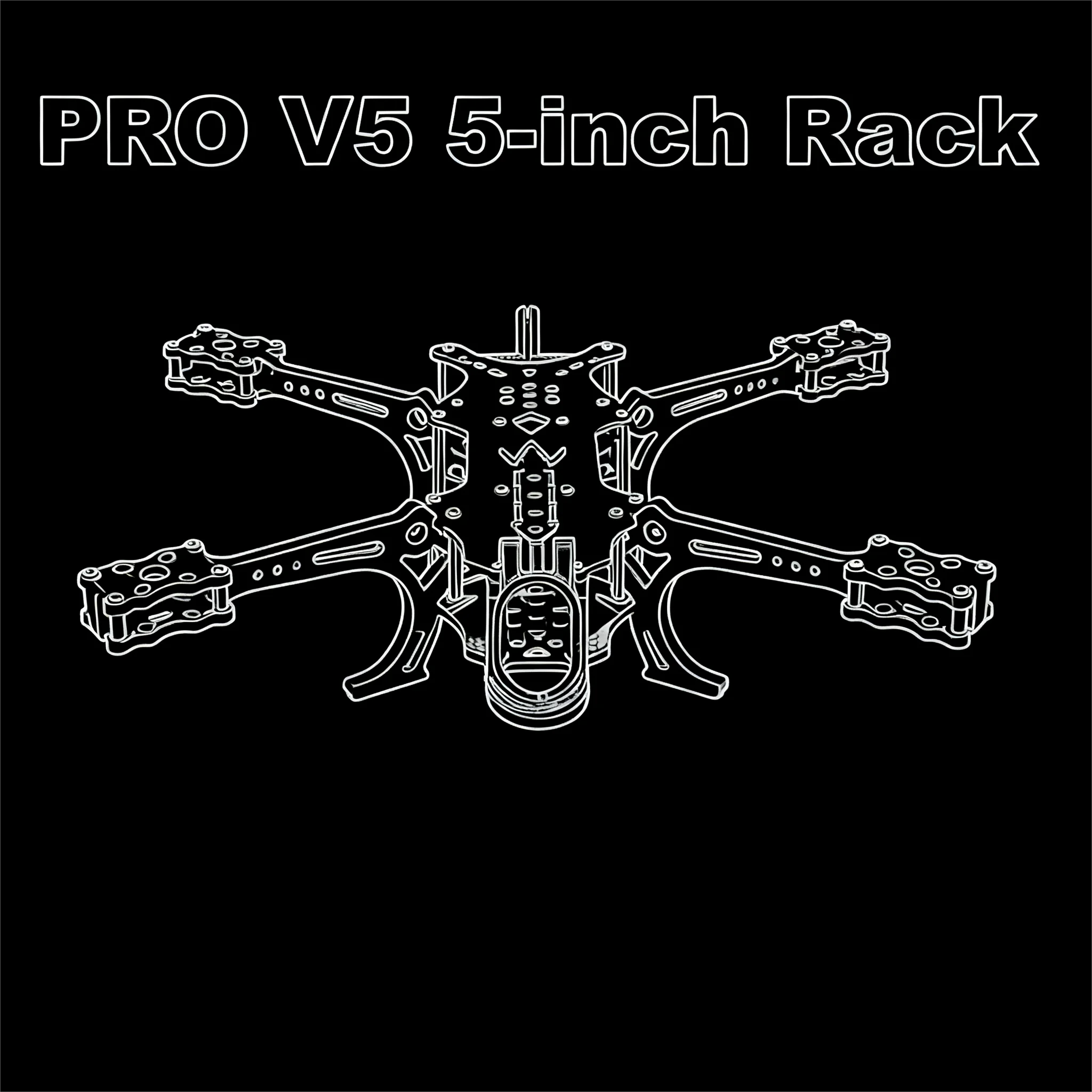 

B-CUBE PRO V5 5-дюймовый комплект рамы для дрона FPV из углеродного волокна Гоночный квадрокоптер Freestyle INAV Beatflight F722 Ardupilot Flight Control