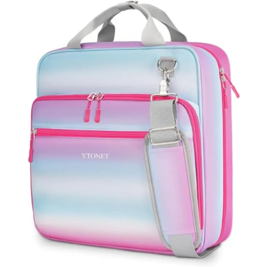 

4 Inch D-Ring Zipper Binder King Sized 3 Ring Binder with Zipper 800 Sheets Extra Large Capacity Waterproof School Binders with