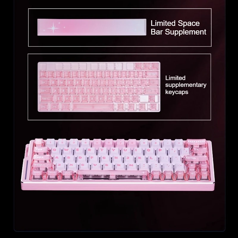 ATKxWOL/LEV EDGE60/63HE Magnetschalter-Tastatur, individuell, kabelgebunden, Aluminium, 8000 Hz, RT0,001 mm, E-Sport, Gaming, Büro, Tastatur, Geschenk