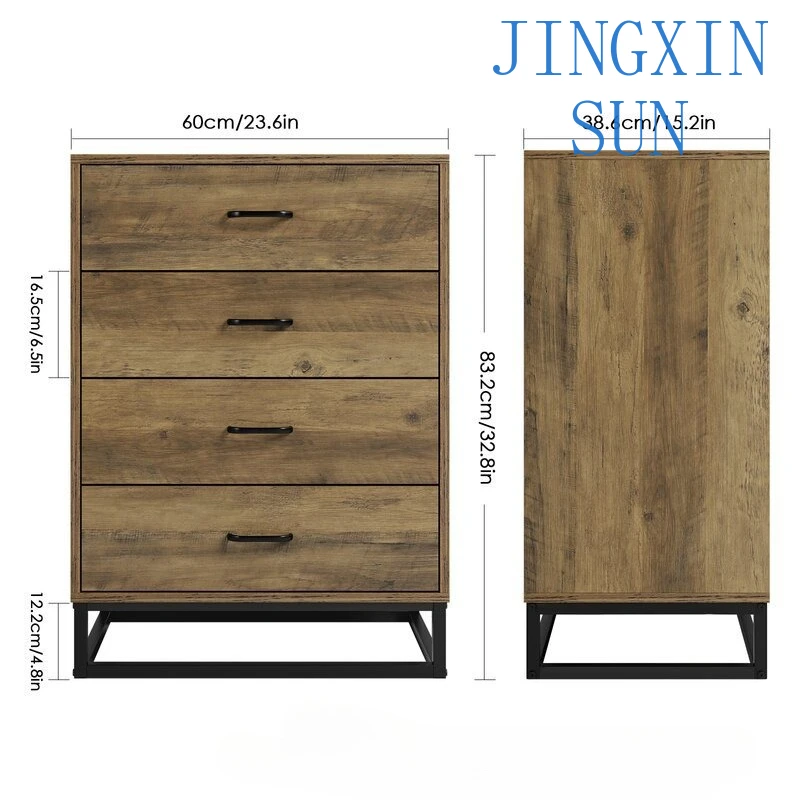 Panel furniture simple multi-layer locker household solid wood