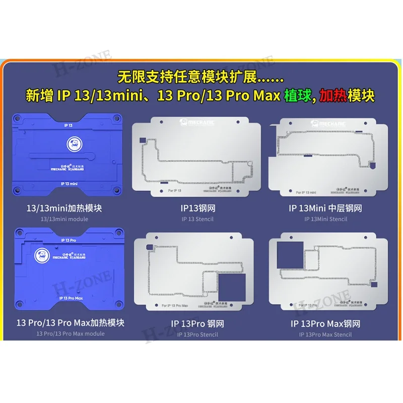 MECHANIC iT3 PRO piattaforma di preriscaldamento intelligente per il controllo della temperatura per iPhone X-11Pro 12 Mini-12 Pro Max