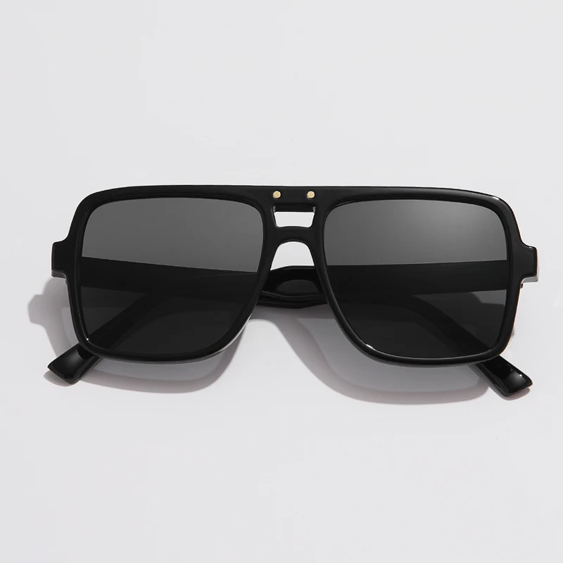 Hiking Vintage Square Anti Light Glasses Woman Retro Brand Gradient Glasses Female Big Frames Black Fashion Candy Colors UV400