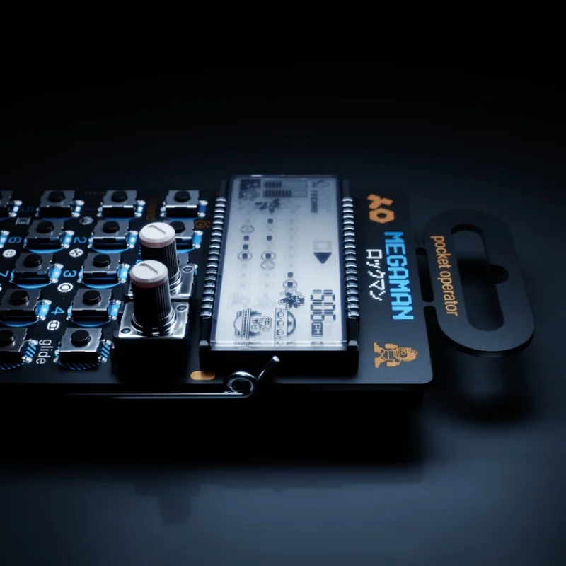 PO-128 Teenage Engineering Mega Man synthesizer Pocket Operator