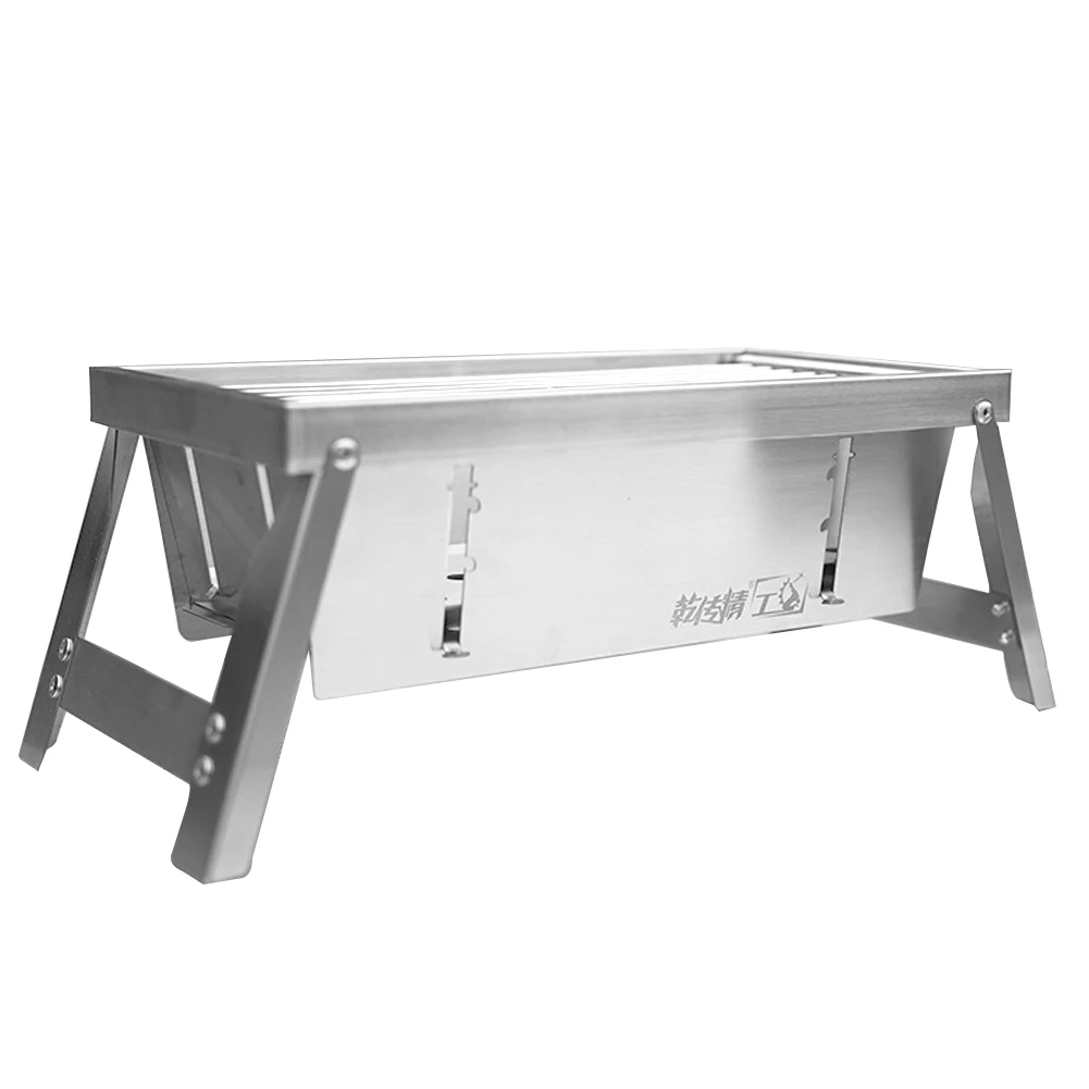 

Гриль-печь из нержавеющей стали, бытовая уличная угольная гриль-печь, многофункциональные портативные нагревательные печи для пешего туризма, пикника