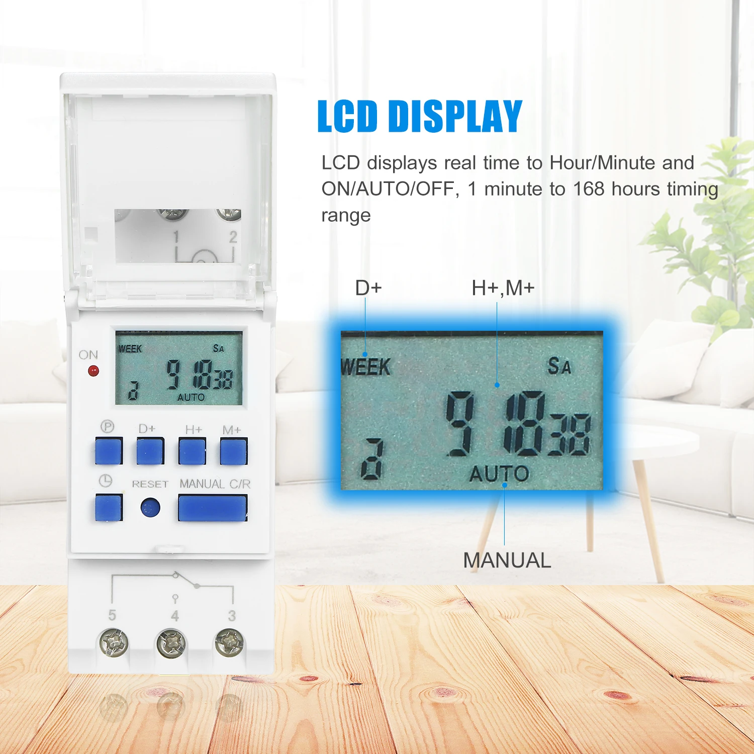 THC15A Timer Switch Din Rail Mount Digital Weekly programmabile Microcomputer elettronico 220V 110V 12V 24V 48V Bell Ring Relay