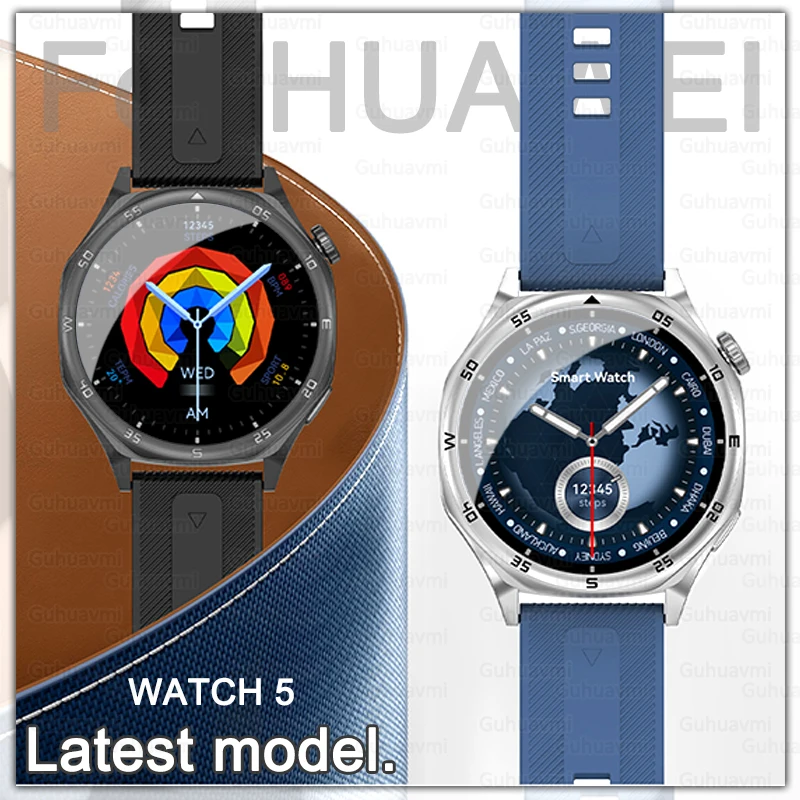 2025 New For HUAWEI Outdoor Sports Smart Watch Men AMOLED Screen NFC GPS Compass Heart Rate Waterproof Bluetooth Call SmartWatch