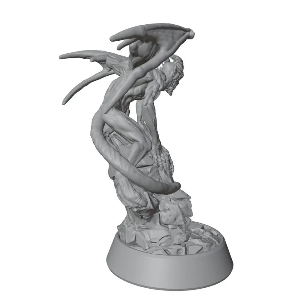 Miniatura de resina 55 mm para rol y coleccionismo – Sin pintar