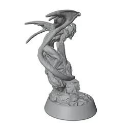 Miniatura de resina 55 mm para rol y coleccionismo – Sin pintar