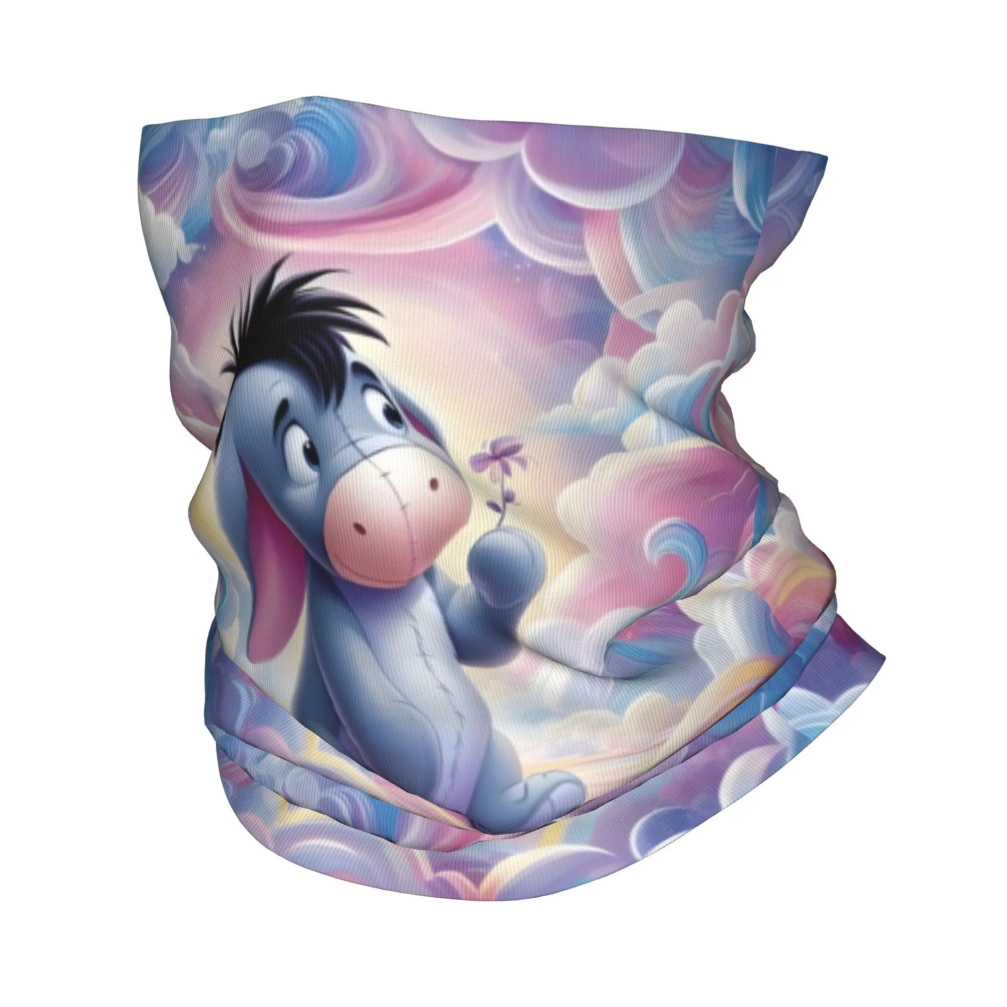 

Индивидуальный бафф-бандана с Винни-Пухом для лыж и велоспорта, унисекс, милый анимационный шарф-повязка на голову, согревающий аксессуар