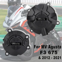 For MV Agusta F3 675 Engine Cover Motorcycle Accessories Engine Guard Case Protection Covers 2012-2016 2017 2018 2019 2020 2021