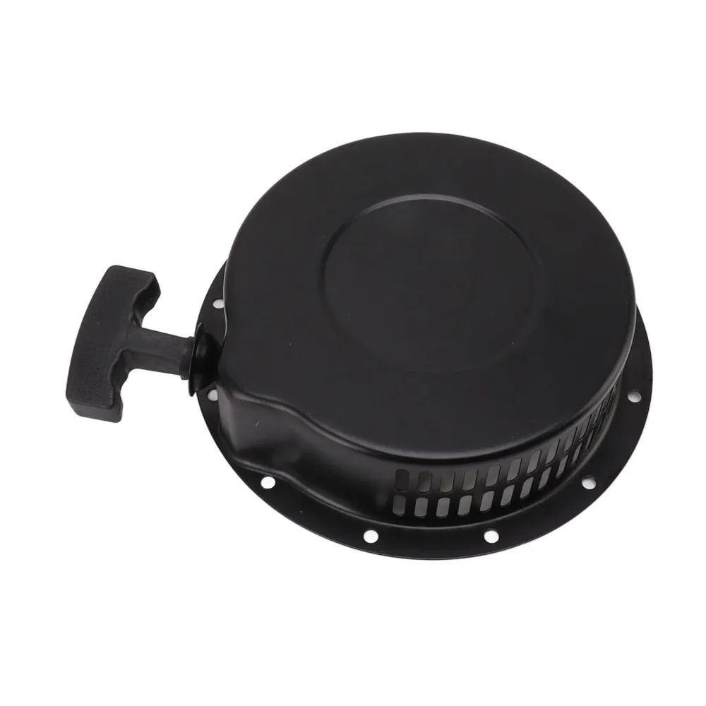 

Universal Pull Start Starter Iron Black Pull Start Assembly Compact Easy to Install for 186F 192F Air Cooled Diesel Engine