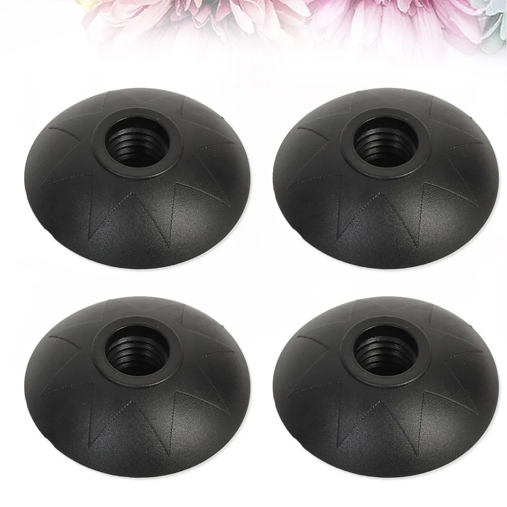 4Pairs High-Durability End Caps for Hiking Poles Walking Sticks Trekking Poles Lightweight Anti-Slip Wear-Resistant