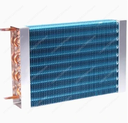 Evaporator Refrigeration Plate Freezer Refrigerator Condenser Copper Tube Fins 2*4*260MM