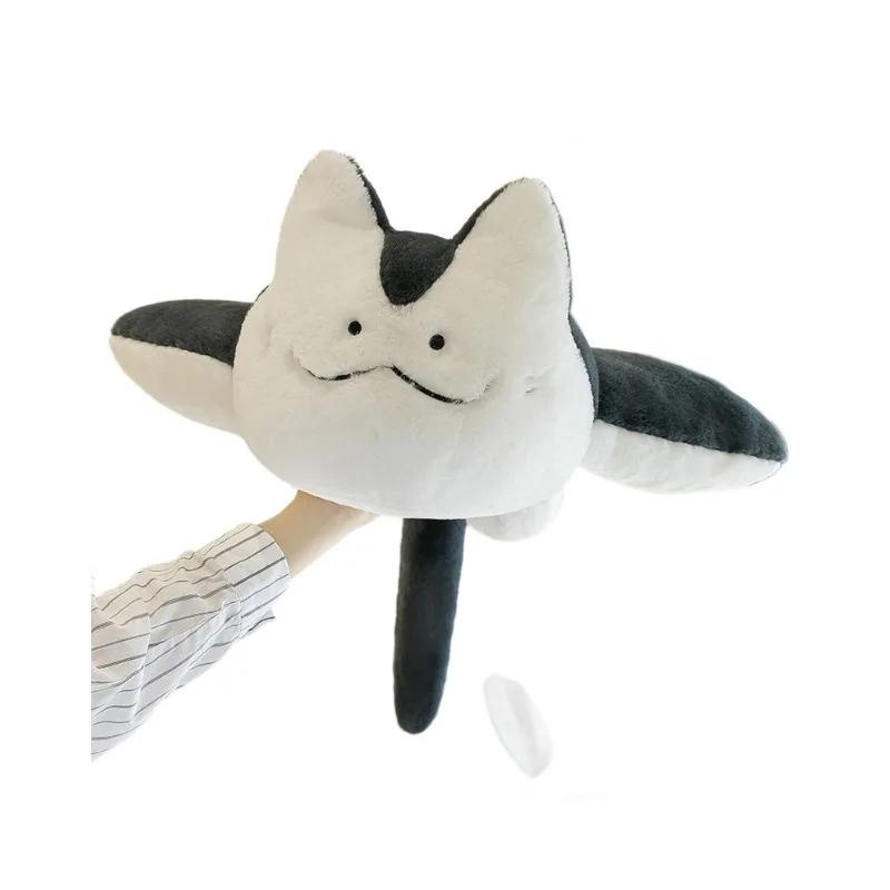 Atacado novo raio gato boneca de pelúcia criativo peculiar dos desenhos animados diabo peixe travesseiro brinquedo para presente aniversário garra guindaste brinquedos