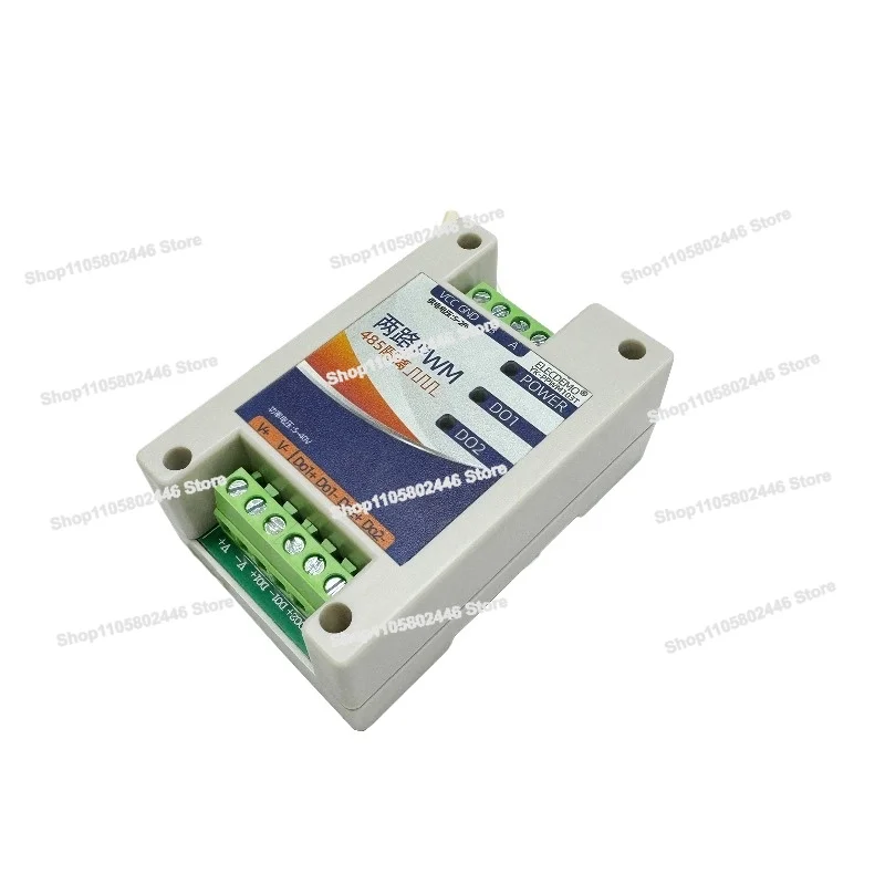 Frequency Duty Cycle Adjustable Pulse PWM Signal Generator 485 Output Control Module 8A High Current MODBUS