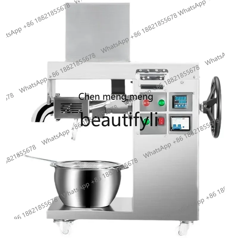 

x Small oil press household automatic frying machine commercial press multi-functionX