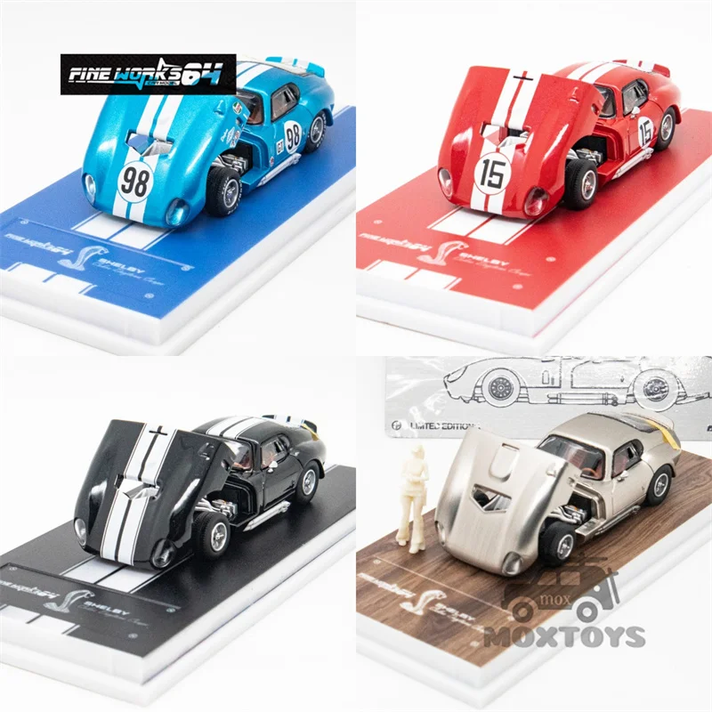 Fine Works 64 1:64 Shelby Daytona Coupe Limited999 Diecast Model Car