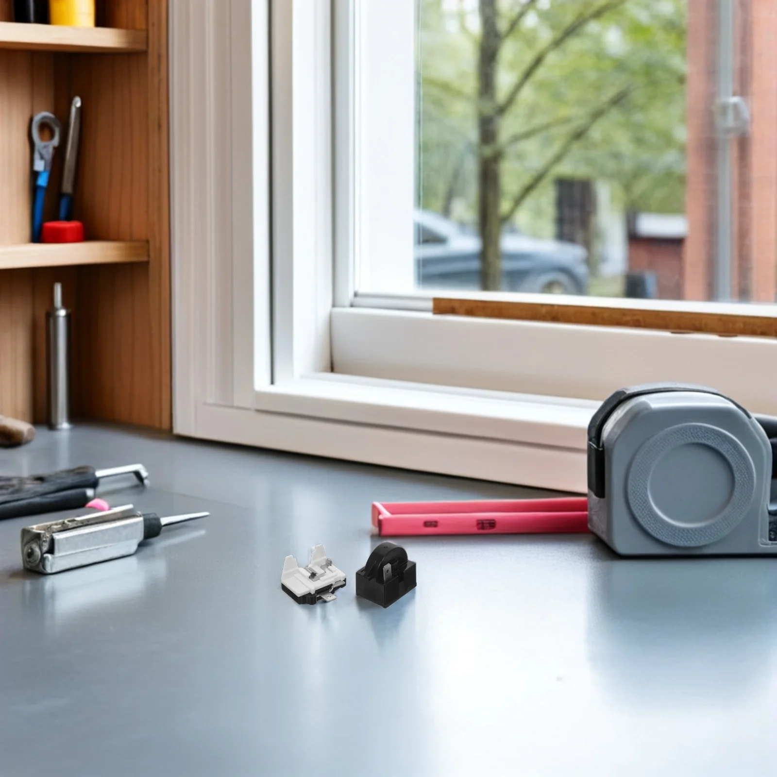 

2-комплект реле стартера из ПТК для защиты от перегрузки компрессора холодильника, универсальная сменная термозащита