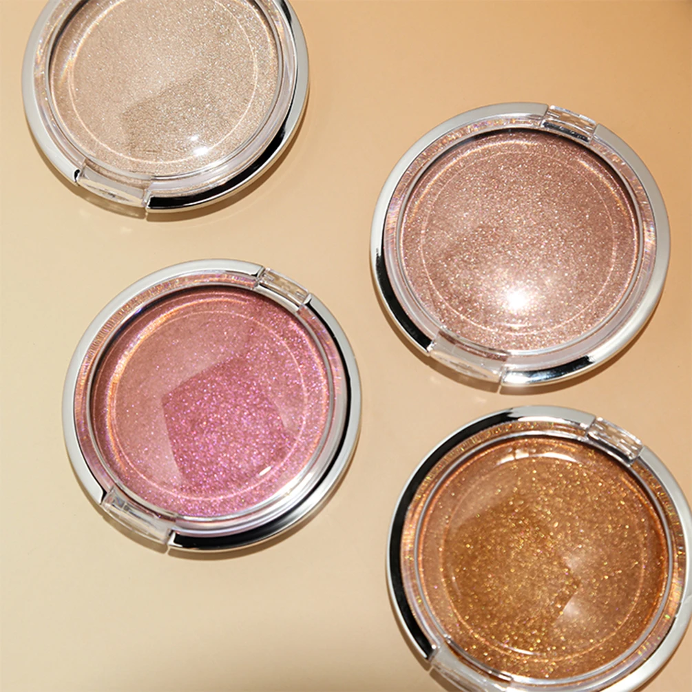 14color Private Label Highligter Custom Logo 16g Mashed Potato Chameleon-Shift High-Shimmer Diamond Highlight Balm Face Makeup