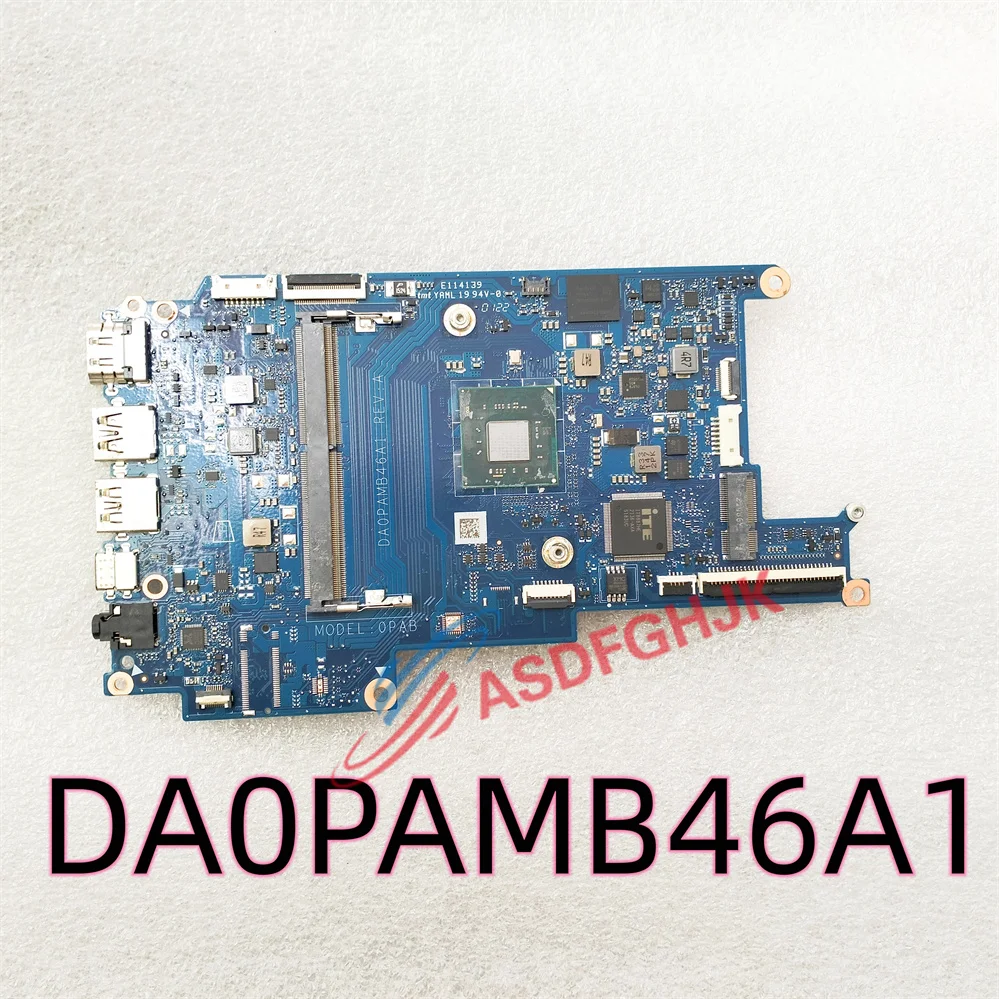 DA0PABMB6E1 For HP 14-DQ 14S-DQ Laptop Motherboard With Celeron N4020 N4120 CPU TEST OK