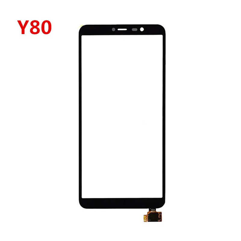 Touchscreen For Wiko Y80 Y70 Y60 Y61 Y62 Plus Y51 Y50 Touch Screen LCD Display Front Glass Outer Panel Repair Replace Parts