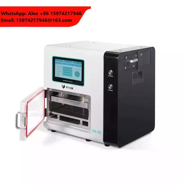 REFOX FM-50 12.9 Inch OCA Laminator Debubbler With Bubble Removal For Phone Curved / Flat Tablet Screen Refurbish Repair Tools