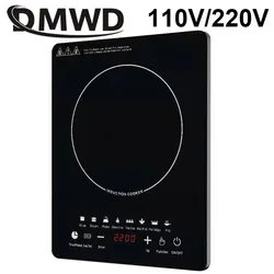 Cuisinière électrique à induction magnétique, 110V, 220V, four étanche, plaque de cuisson chauffante, four, cuisinière de cuisine, 2200W