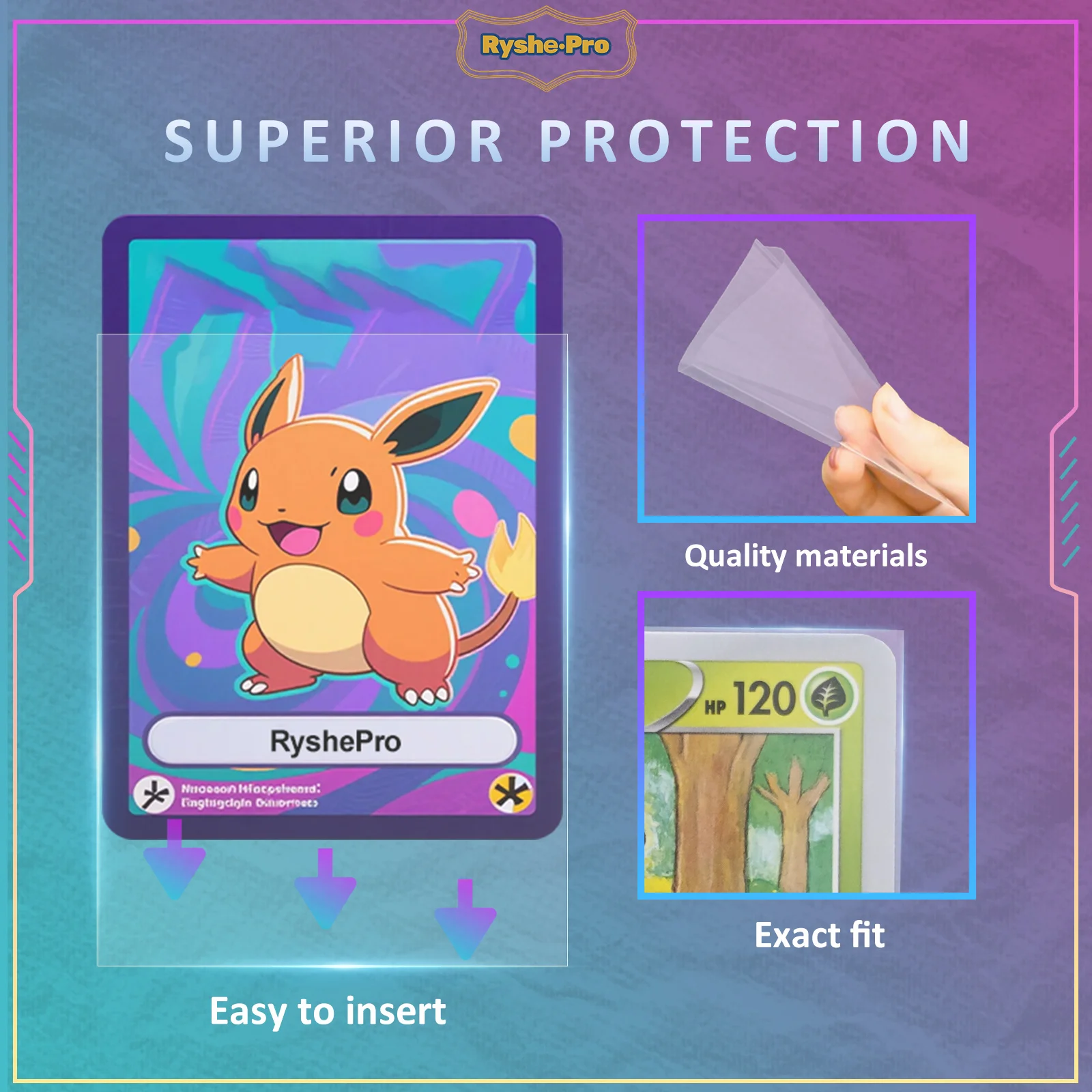 Buste per carte Raccoglitore per carte con 9 tasche Album per carte collezionabili Raccoglitore per display Supporto per tasca laterale a 360° per libro di carte da gioco TCG MTG