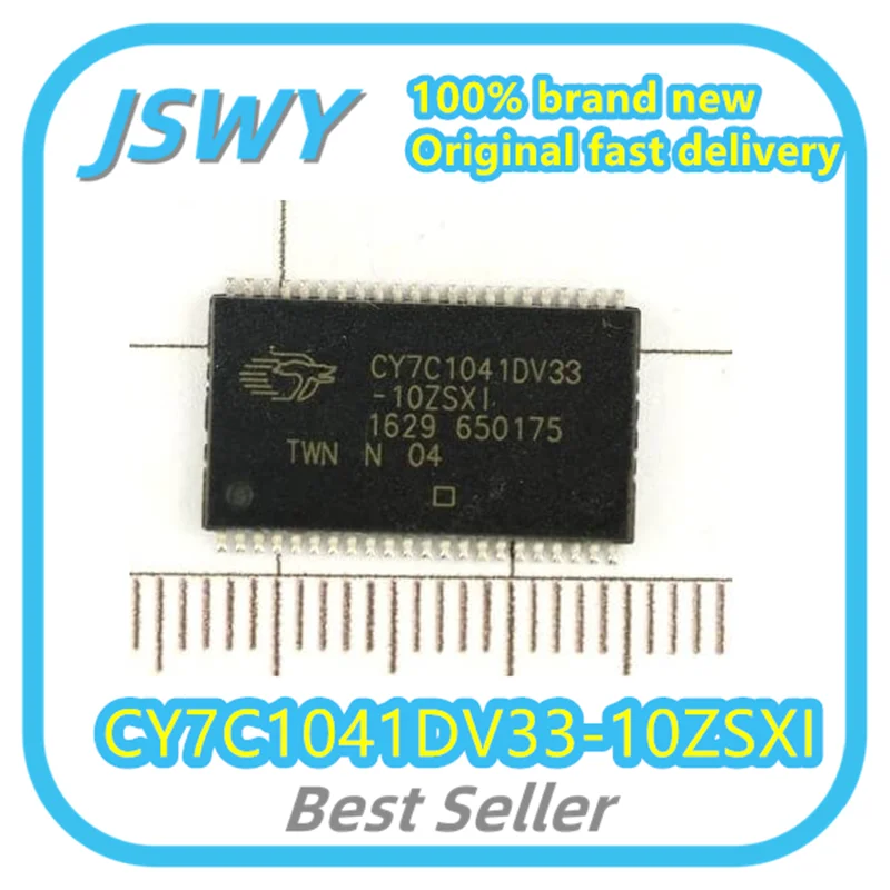 (5/50pcs) CY7C1041DV33-10ZSXI CY7C1041DV33 TSOP44 Static Random Access Memory New and Original Ships Fast