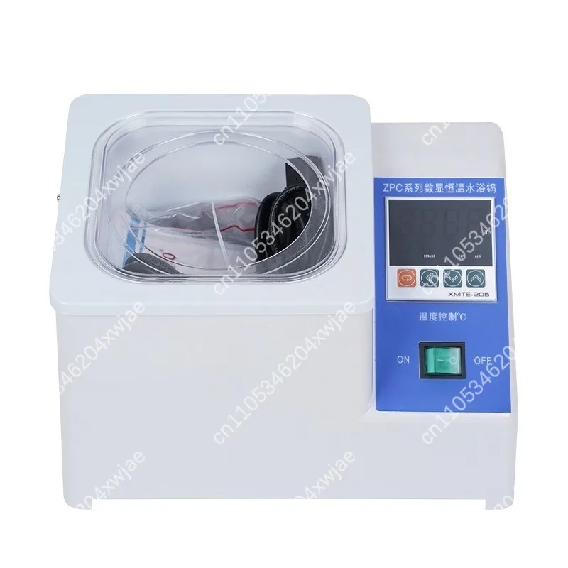 ZPC Digital Display Constant Temperature Water Bath 304 Stainless Steel Single/Double/4/6 Holes for Laboratory Heating